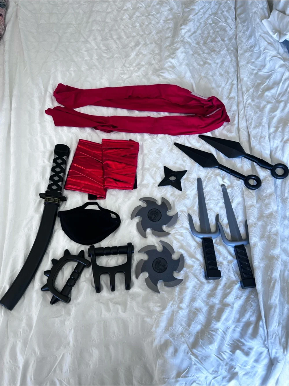 Spooktacular Creations Kids Ninja Costume Halloween Dress Up Size 3T